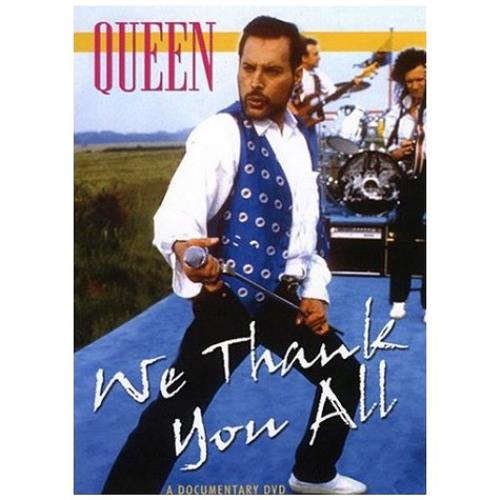 Queen We Thank You All DVD UK QUEDDWE441533