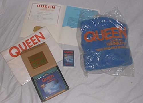 Queen Wembley Pack memorabilia UK QUEMMWE219266