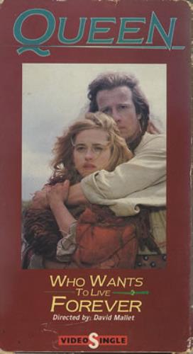 Queen Who Wants To Live Forever video (VHS or PAL or NTSC) UK QUEVIWH219246