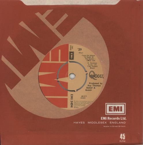 Queen You're My Best Friend 7" vinyl single (7 inch record / 45) UK QUE07YO71089