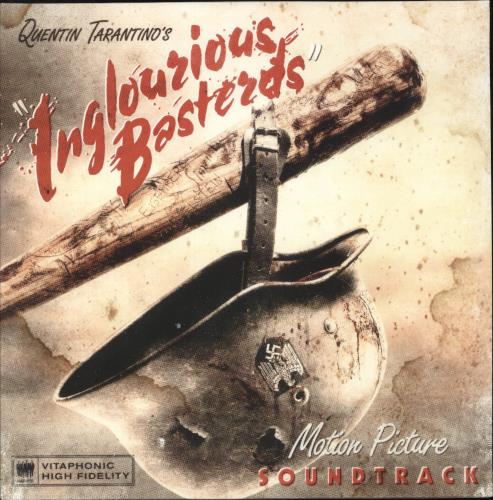 Quentin Tarantino Inglourious Basterds (Motion Picture Soundtrack) - Red Vinyl vinyl LP album (LP record) US QUNLPIN881165