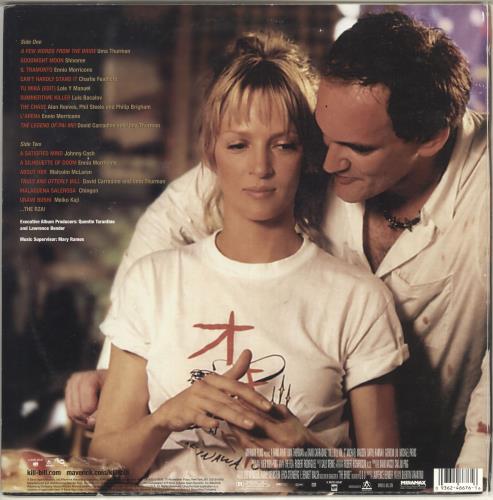 Quentin Tarantino Kill Bill Vol. 2 (Original Soundtrack) - EX vinyl LP album (LP record) US QUNLPKI718941