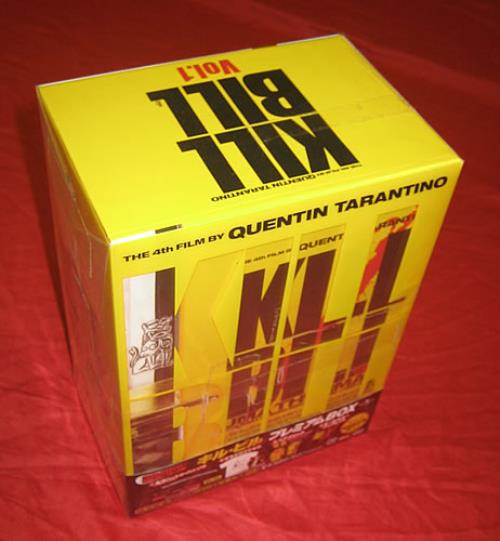 Quentin Tarantino Kill Bill Vol.1 box set Japanese QUNBXKI339025