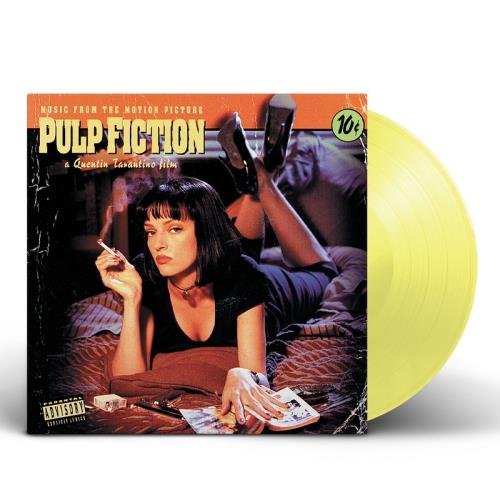 Quentin Tarantino Pulp Fiction (Music From The Motion Picture) - Yellow Vinyl - Sealed vinyl LP album (LP record) UK QUNLPPU876948