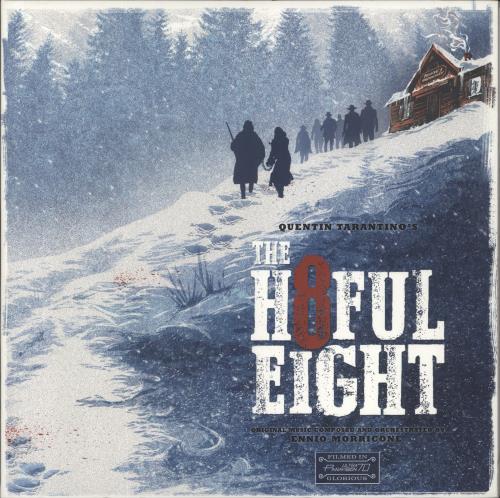 Quentin Tarantino Quentin Tarantino's The H8ful Eight - Hateful Eight 2-LP vinyl record set (Double LP Album) UK QUN2LQU859900