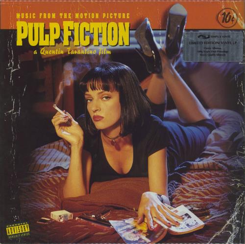 Quentin Tarantino Pulp Fiction - 180gm vinyl LP album (LP record) UK QUNLPPU802253