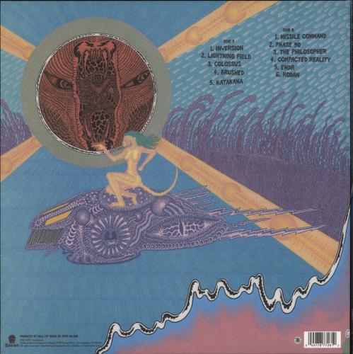 Quicksand Distant Populations - Yellow with Red Splatter Vinyl vinyl LP album (LP record) UK QU3LPDI863796