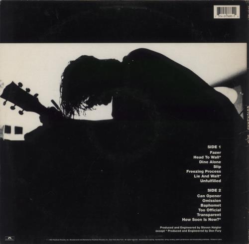 Quicksand Slip vinyl LP album (LP record) US QU3LPSL895747