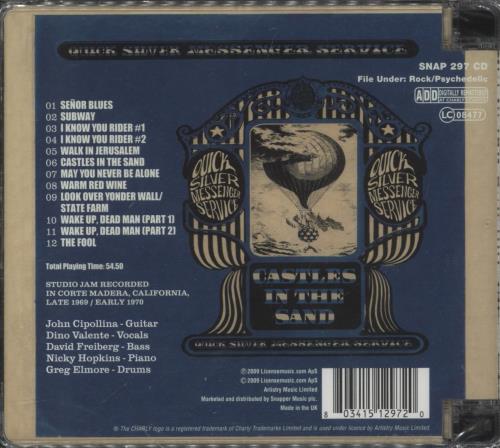 Quicksilver Messenger Service Castles In The Sand - Sealed CD album (CDLP) UK QMSCDCA469701