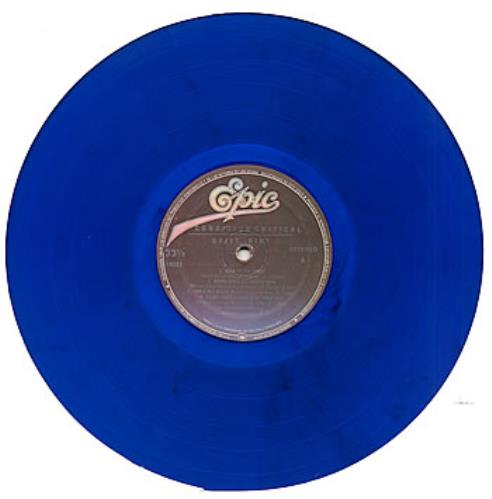 Quiet Riot Condition Critical - blue vinyl vinyl LP album (LP record) Colombian QRTLPCO298316