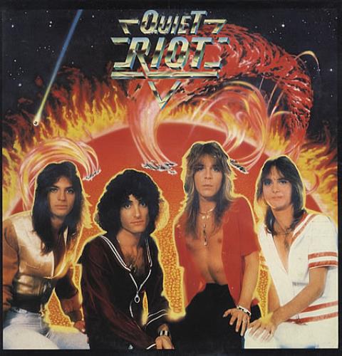 Quiet Riot Quiet Riot vinyl LP album (LP record) Japanese QRTLPQU327066
