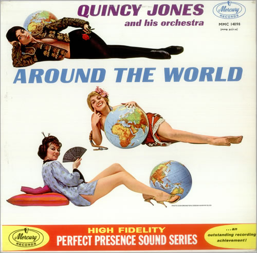 Quincy Jones Around The World - Factory Sample - Mono vinyl LP album (LP record) UK QUJLPAR454000