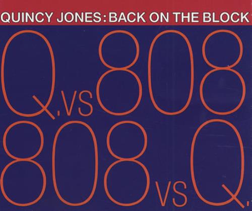 Quincy Jones Back On The Block CD single (CD5 / 5") UK QUJC5BA63588