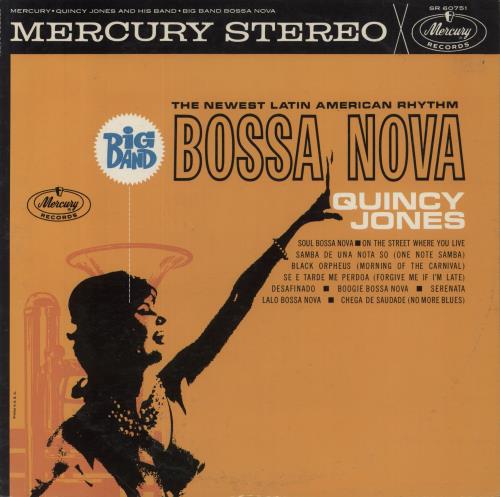 Quincy Jones Big Band Bossa Nova vinyl LP album (LP record) US QUJLPBI857582