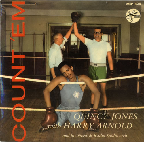 Quincy Jones Count 'Em EP 7" vinyl single (7 inch record / 45) Swedish QUJ07CO563133