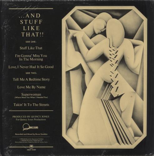 Quincy Jones Sounds... And Stuff Like That! - Nimbus Supercut vinyl LP album (LP record) UK QUJLPSO501425