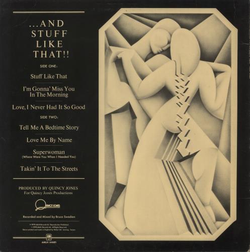 Quincy Jones Sounds... And Stuff Like That! vinyl LP album (LP record) UK QUJLPSO493657