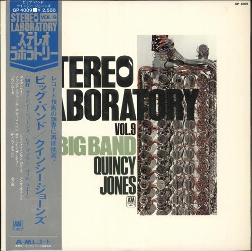 Quincy Jones Stereo Laboratory Vol. 9 Big Band + Obi vinyl LP album (LP record) Japanese QUJLPST728246