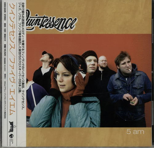 Quintessence 5am CD album (CDLP) Japanese QTSCDAM574862