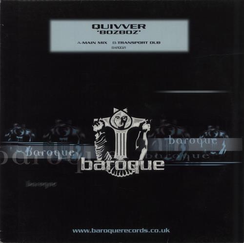Quivver Bozboz 12" vinyl single (12 inch record / Maxi-single) UK QVI12BO680279