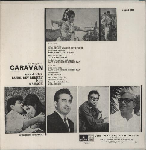 R.D. Burman Caravan vinyl LP album (LP record) Indian R7KLPCA852224