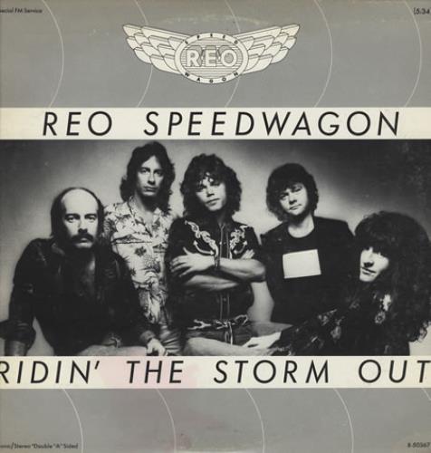 R.E.O. Speedwagon Ridin' The Storm Out 12" vinyl single (12 inch record / Maxi-single) US REO12RI404454