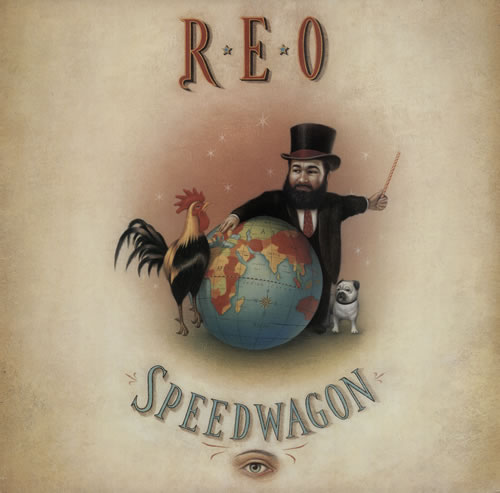 R.E.O. Speedwagon The Earth, A Small Man, His Dog And A Chicken vinyl LP album (LP record) UK REOLPTH573417