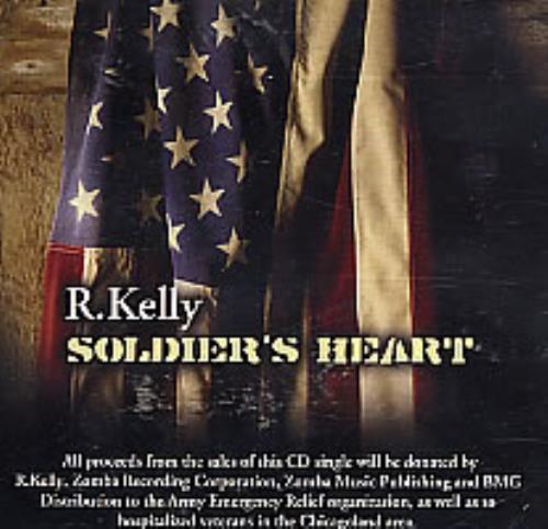 R Kelly Soldier's Heart CD single (CD5 / 5") US R-KC5SO253417