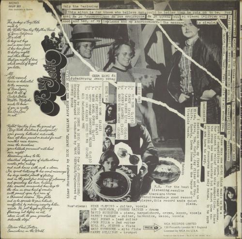 Rabbit Mackay Bug Cloth vinyl LP album (LP record) UK 4RMLPBU794038