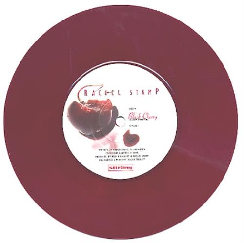 Rachel Stamp Black Cherry 7" vinyl single (7 inch record / 45) UK RTP07BL329455