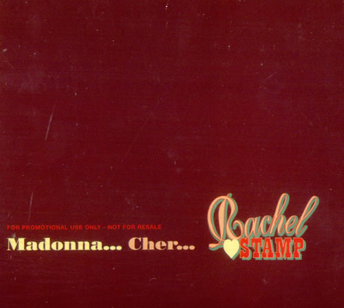 Rachel Stamp Madonna... Cher... CD single (CD5 / 5") UK RTPC5MA100011