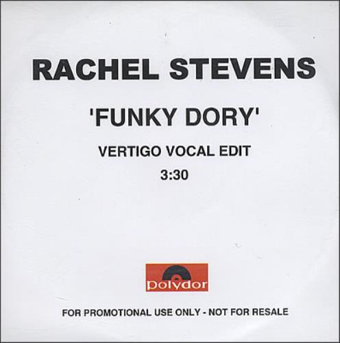 Rachel Stevens Funky Dory - Vertigo Vocal Edit CD-R acetate UK R.SCRFU377683