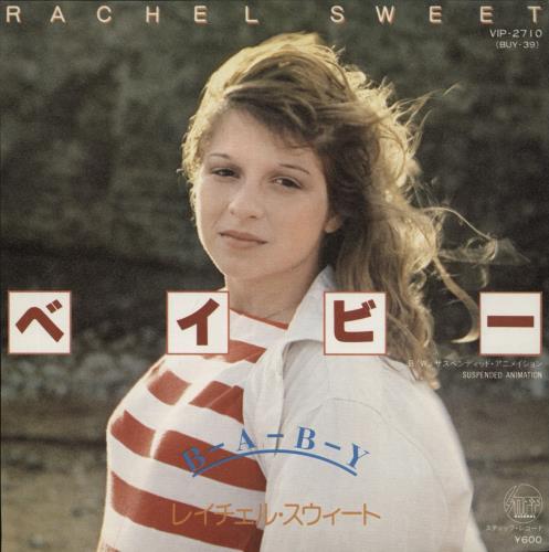 Rachel Sweet B-A-B-Y - Promo 7" vinyl single (7 inch record / 45) Japanese RS107BA870829