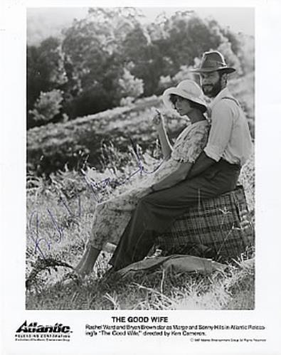 Rachel Ward The Good Wife - Autographed photograph UK RW3PHTH264560