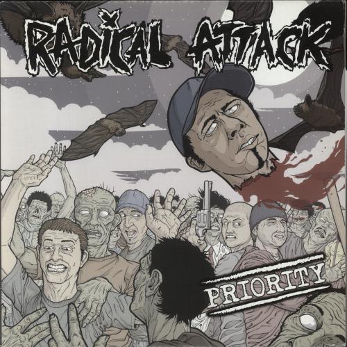 Radical Attack Priority - Clear vinyl vinyl LP album (LP record) Canadian XP-LPPR795929