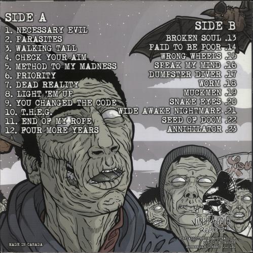 Radical Attack Priority - Clear vinyl vinyl LP album (LP record) Canadian XP-LPPR795929