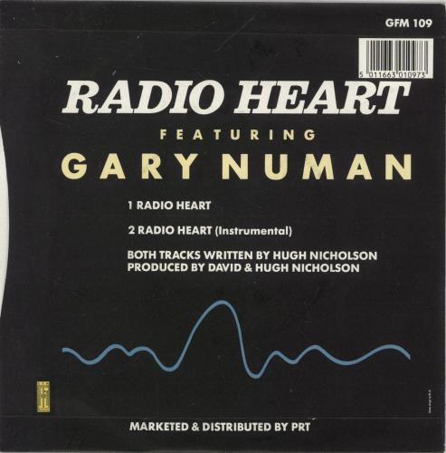 Radio Heart Radio Heart - Black 7" vinyl single (7 inch record / 45) UK 4FJ07RA226295
