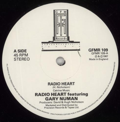 Radio Heart Radio Heart 12" vinyl single (12 inch record / Maxi-single) UK 4FJ12RA41658