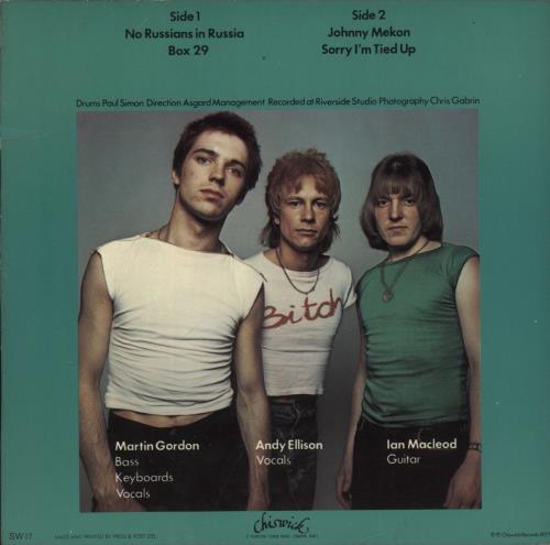 Radio Stars Stop It E.P. 7" vinyl single (7 inch record / 45) UK RDS07ST78210