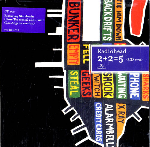 Radiohead 2+2=5 - Part 2 CD single (CD5 / 5") UK R-HC5PA554769