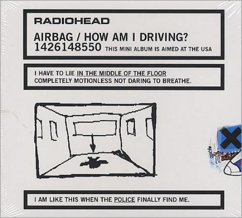 Radiohead Airbag / How Am I Driving? CD single (CD5 / 5") UK R-HC5AI393713