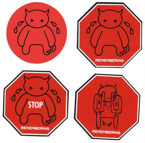 Radiohead Amnesiac - Sticker Set memorabilia US R-HMMAM360293