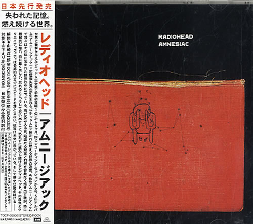 Radiohead Amnesiac CD album (CDLP) Japanese R-HCDAM207652