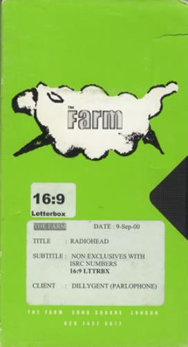 Radiohead Blips - Non Exclusives video (VHS or PAL or NTSC) UK R-HVIBL274558