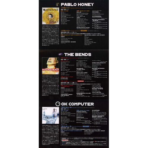 Radiohead Collector's Editions Counter Display display Japanese R-HDICO472183