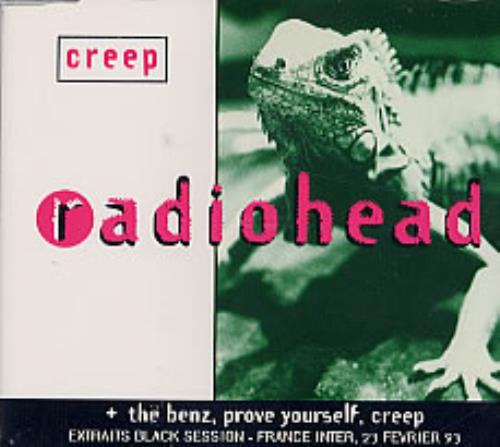 Radiohead Creep - Lizard sleeve CD single (CD5 / 5") French R-HC5CR43113