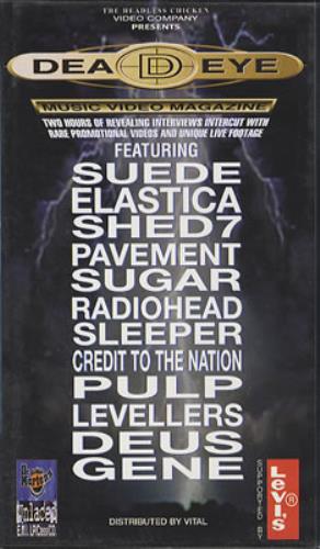 Radiohead Dead Eye - Issue 1 video (VHS or PAL or NTSC) UK R-HVIDE355236