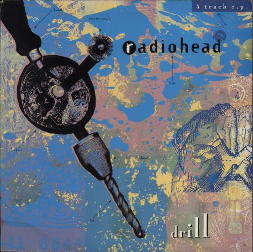 Radiohead Drill EP - G 12" vinyl single (12 inch record / Maxi-single) UK R-H12DR823601