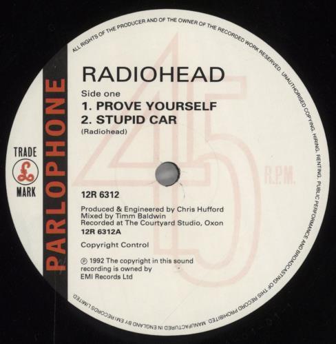 Radiohead Drill EP - G 12" vinyl single (12 inch record / Maxi-single) UK R-H12DR823601