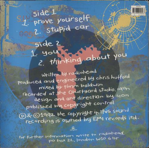 Radiohead Drill EP - G 12" vinyl single (12 inch record / Maxi-single) UK R-H12DR823601